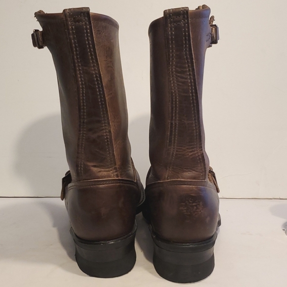 Frye 12R Engineer Boots Size 7.5M - Picture 4 of 16